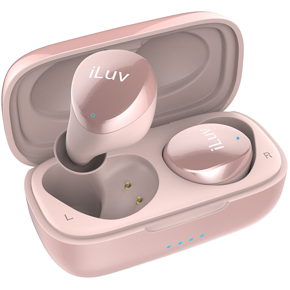 Audífonos ILUV Bluetooth Ear Buds Bubble Gum Air