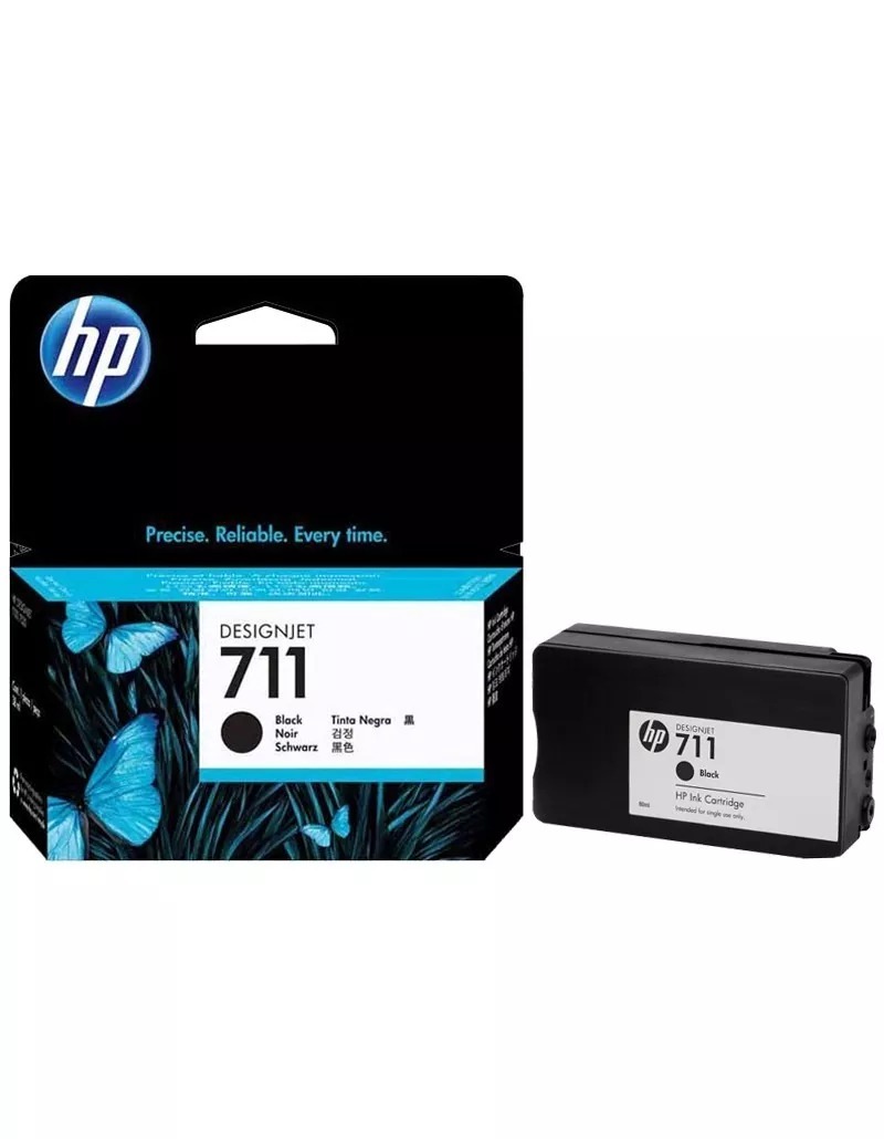 Cartucho HP 711 Negro 80ml Original