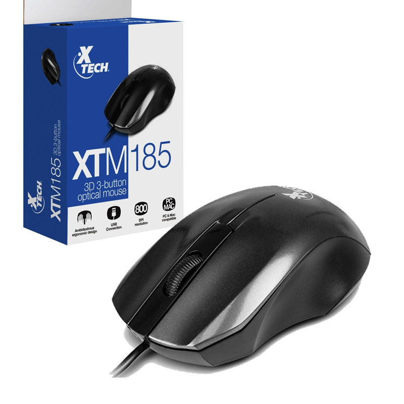 Mouse X-Tech Óptico XTM-185