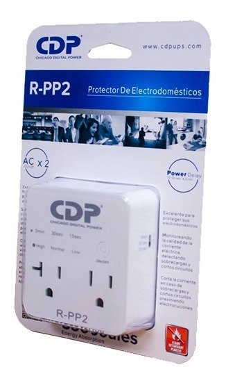 Protector de Picos CDP 2 Salidas R-PP2 p/Refrigerador