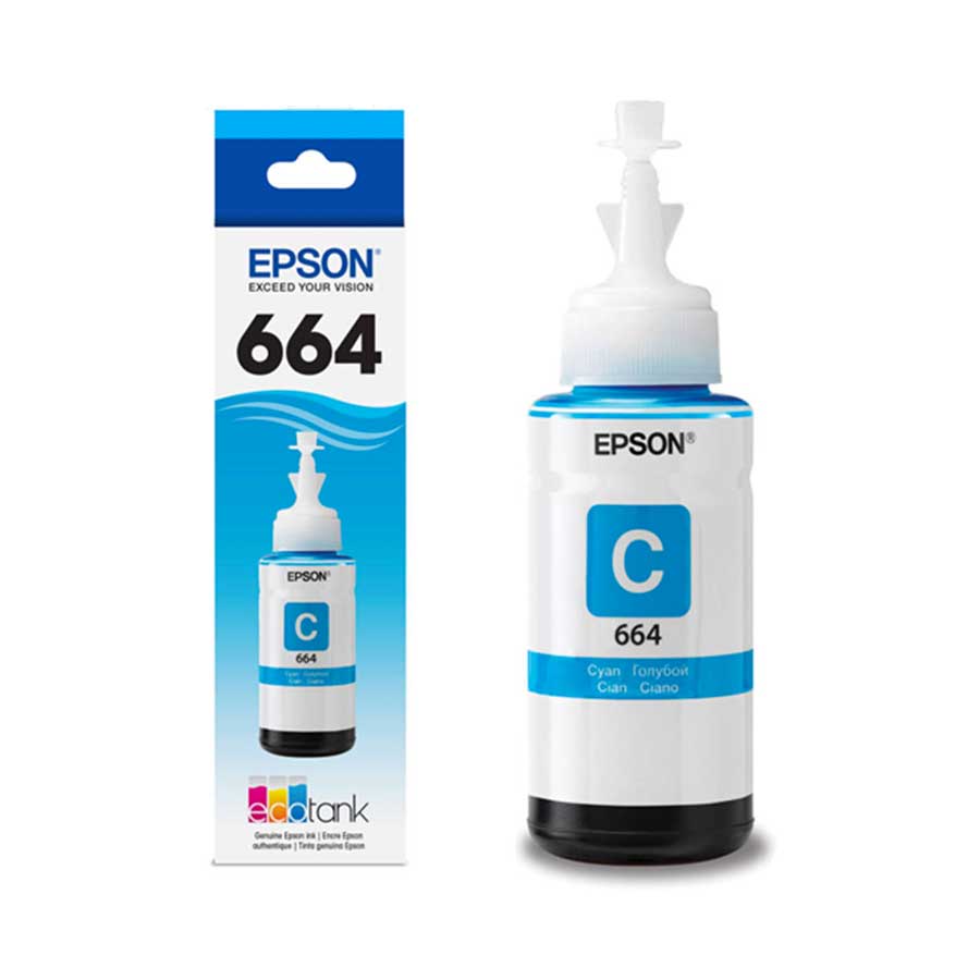 Tinta EPSON 664 Cian 70ml