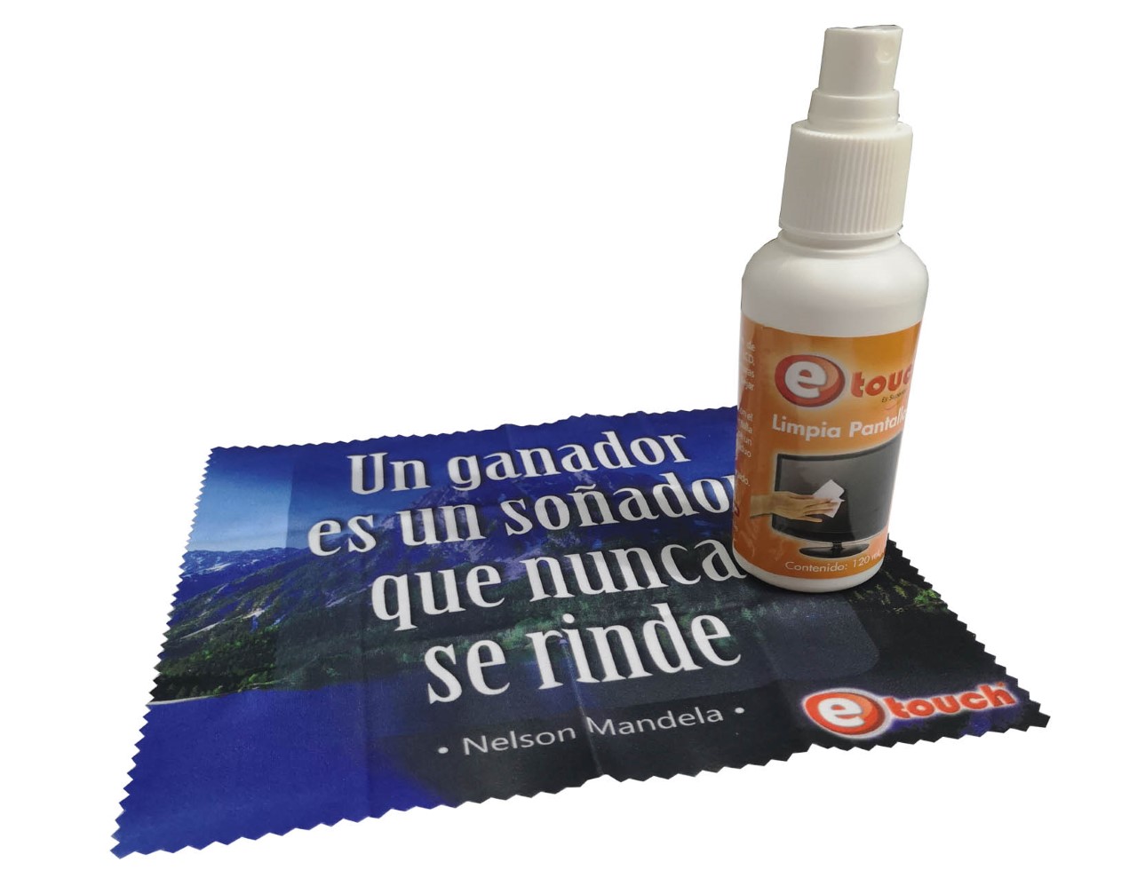 Limpiador Especial de Pantallas LCD E-Touch 120ml