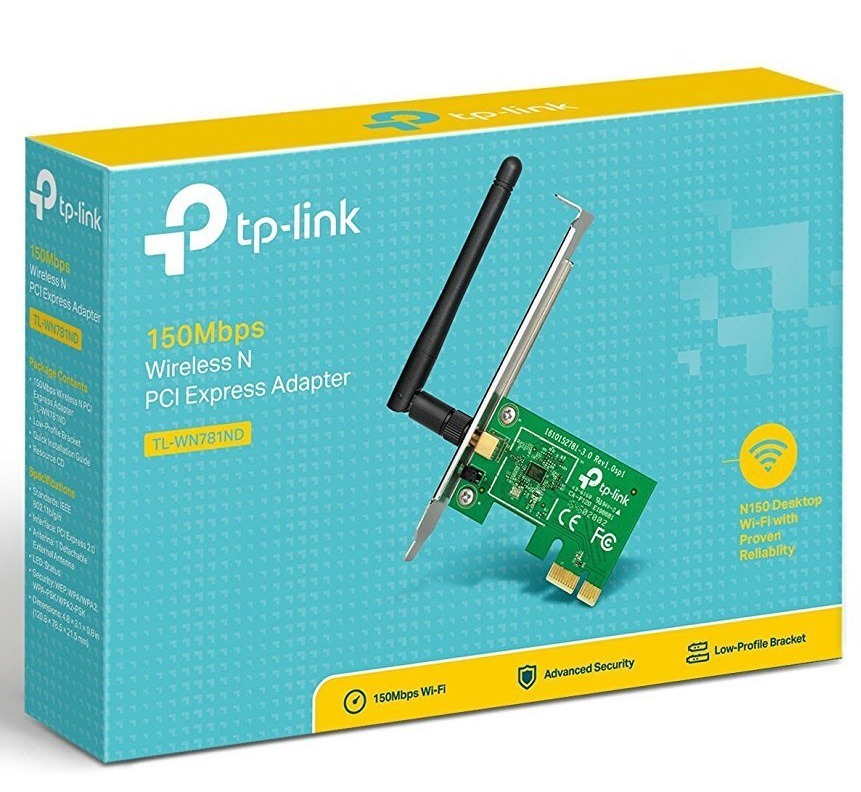 Tarjeta de RED Tp-Link Inalámbrica MINIPCI TL-WN781ND