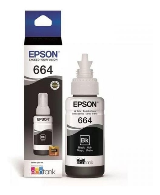 Tinta EPSON 664 Negro 70ml