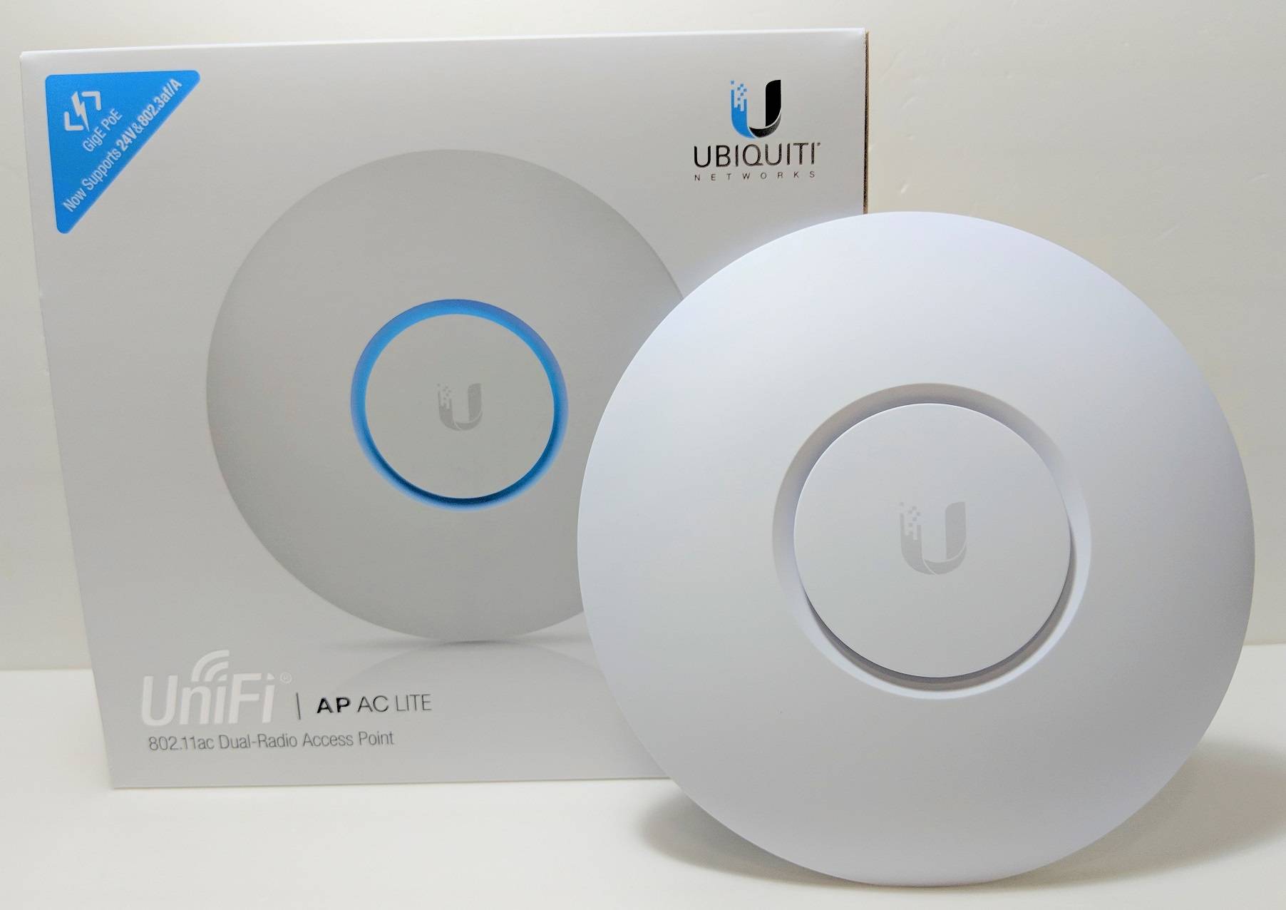 UBIQUITI AccessPoint UAP-AC-LITE AP 2.4/5GHz 20xBanda