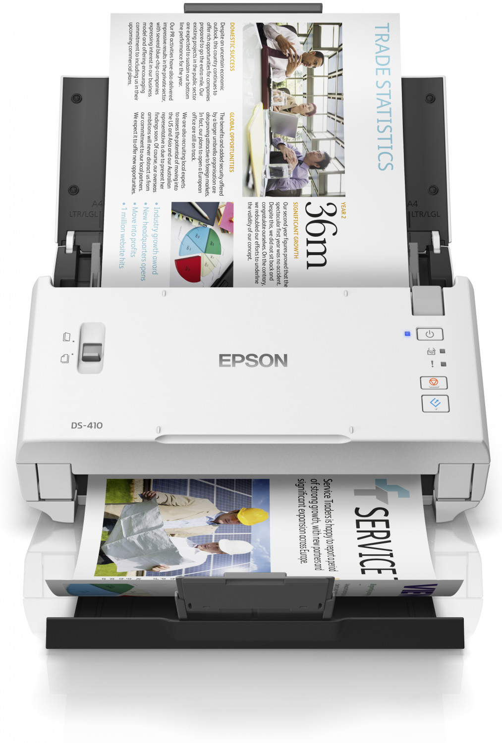 Escáner EPSON WorkForce DS-410 Doble Cara