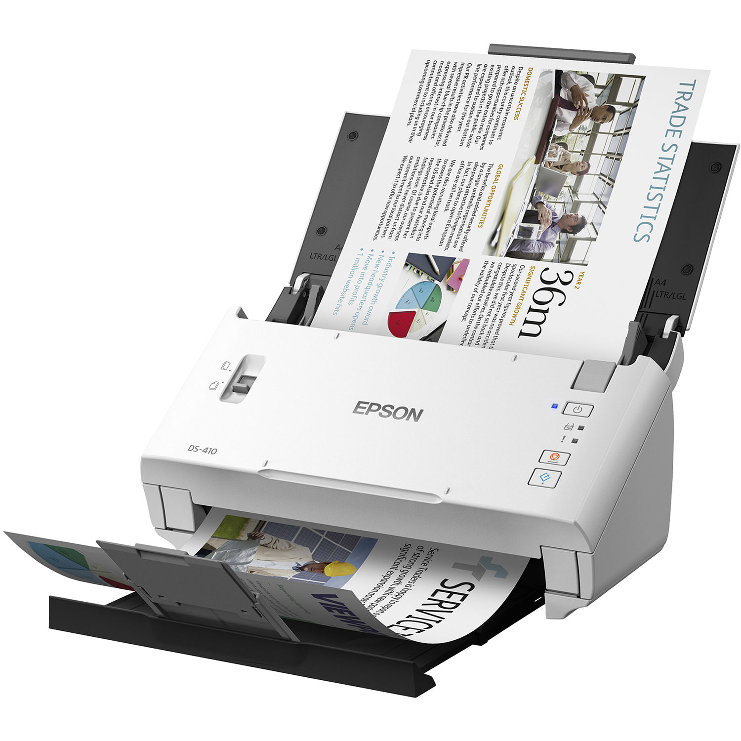 Escáner EPSON WorkForce DS-410 Doble Cara