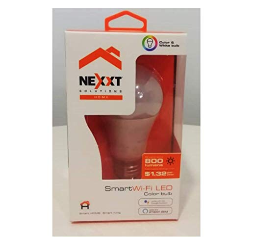 Bombilla Inteligente Wi-Fi RGB NEXXT Home