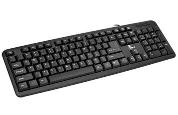 Teclado X-Tech Alámbrico USB XTK-091S