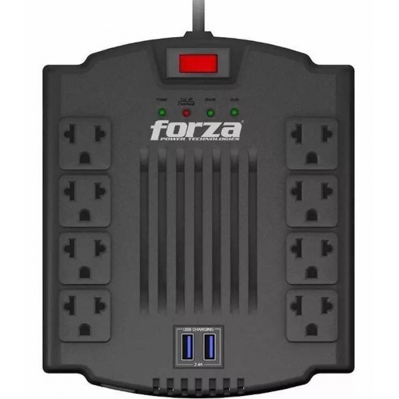 Regulador FORZA 1200VA 600W 2 Puertos USB