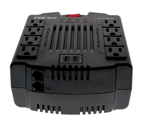 Regulador FORZA 1200VA 600W 2 Puertos USB