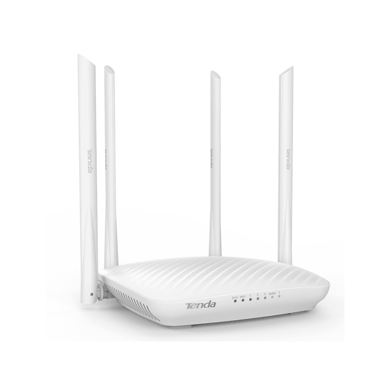 Router TENDA F9 Rompe Muros 4 Antenas 600Mbps