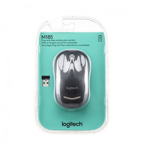 Mouse Inalámbrico LogiTech M185 USB