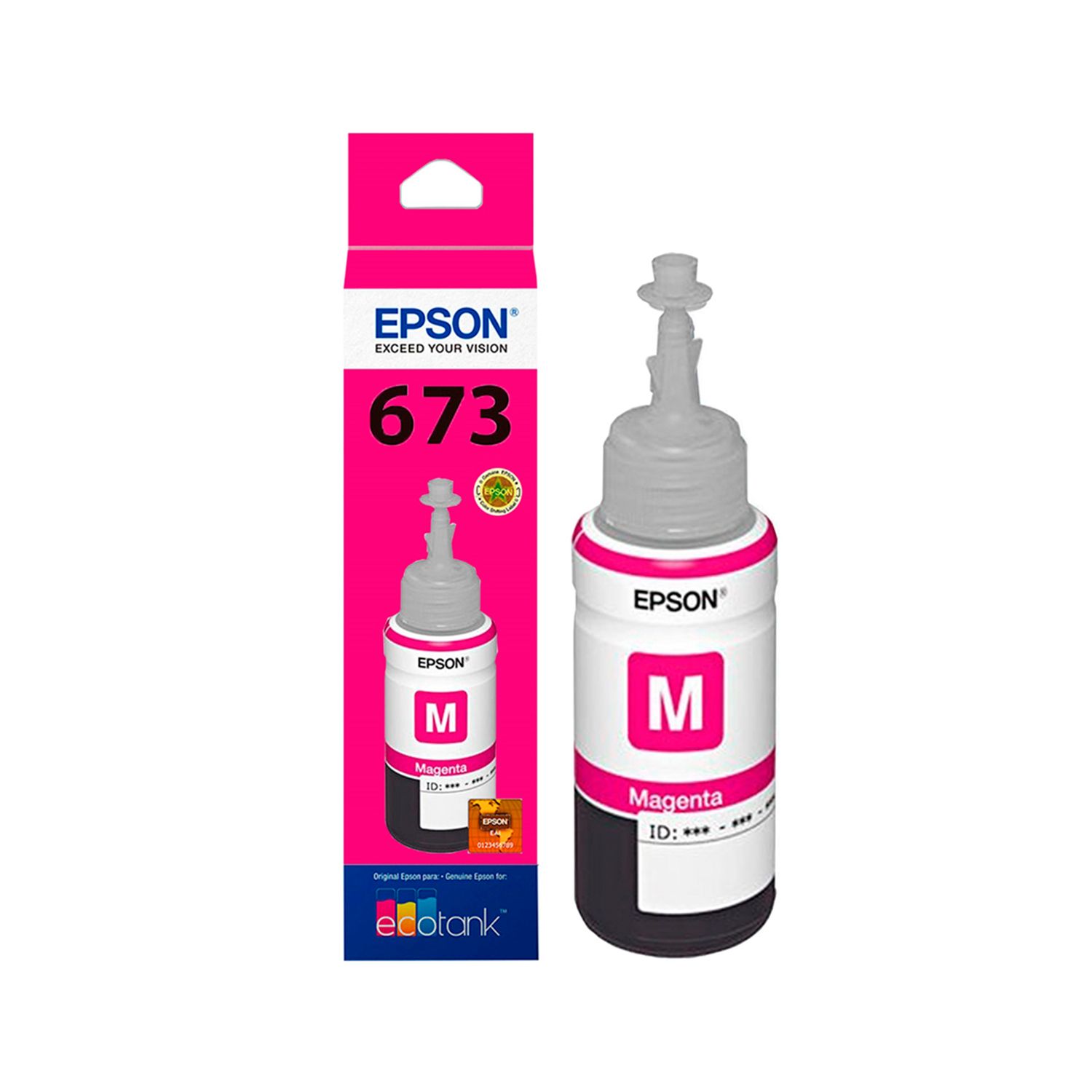 Tinta EPSON 673 Varios Colores para L850 70ml