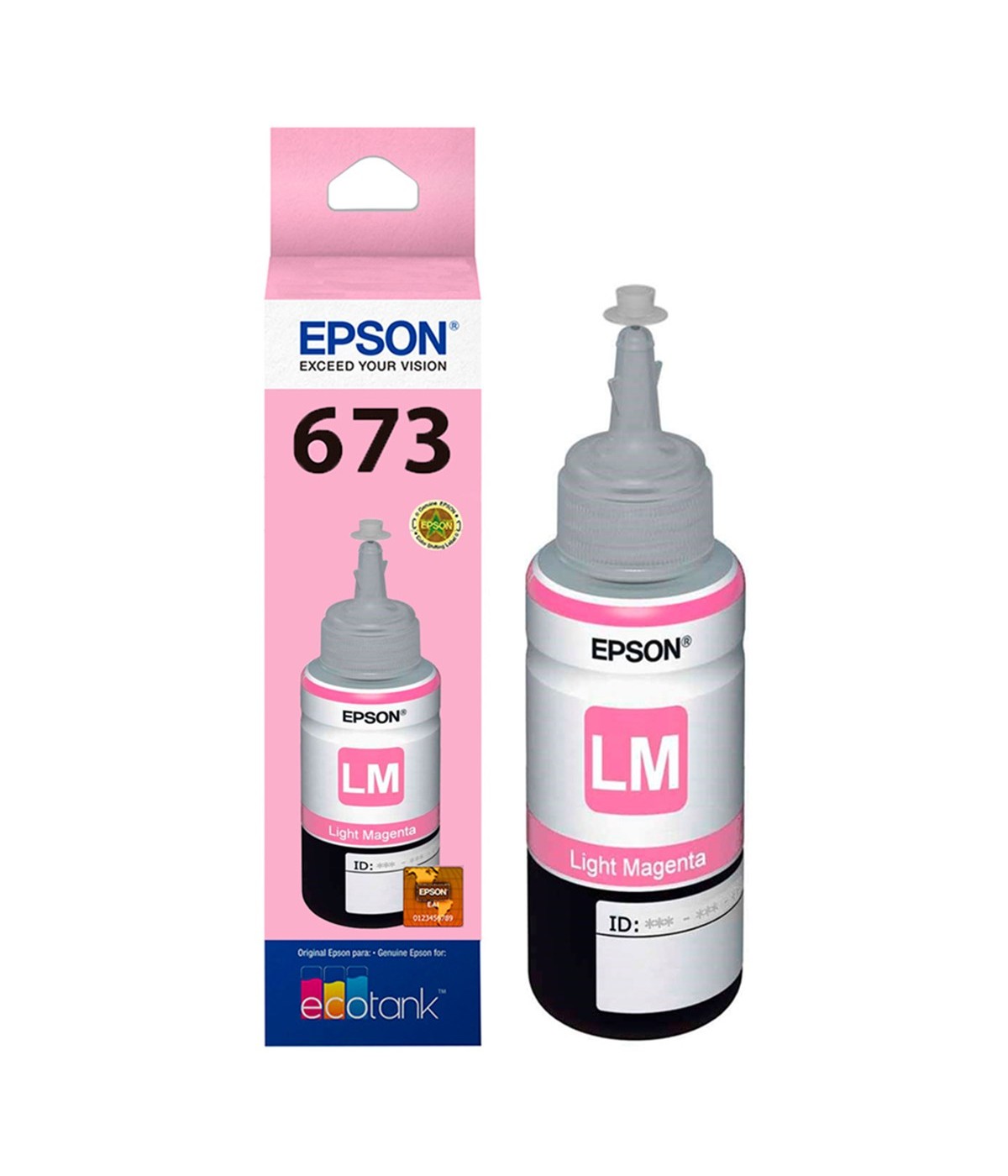 Tinta EPSON 673 Varios Colores para L850 70ml