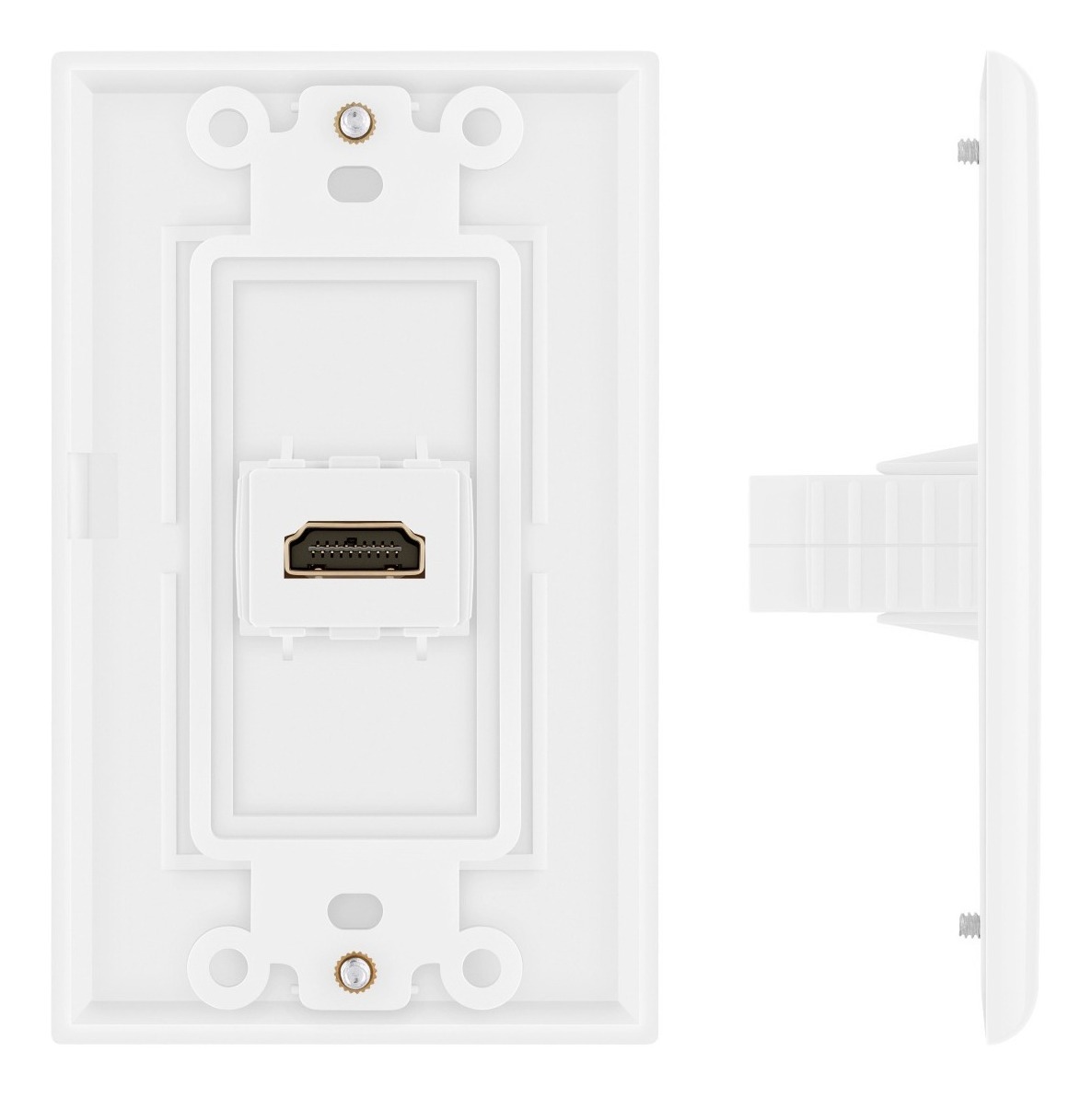 Montaje de Pared STEREN con Conector HDMI Hembra