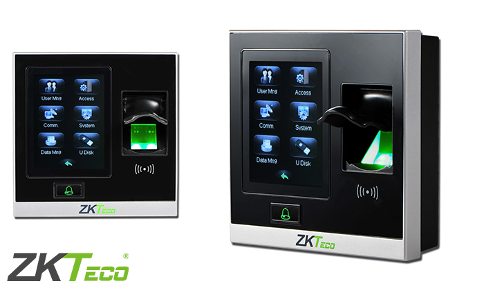 ZK Teco Security Control de acceso de huellas dactilares basado en IP y tiempo de asistencia