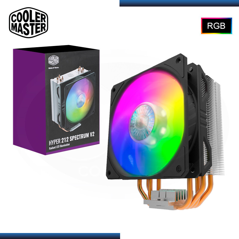 Disipador Gaming Cooler Master ATX  RR-2V2L-18PD-R1