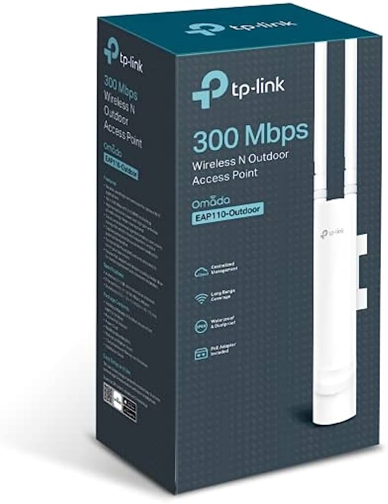 Punto de Acceso TP-LINK Exterior a 300Mbps Inalámbrico