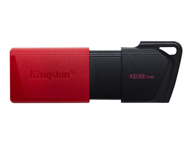 Memoria USB KINGSTON 128GB 3.2 EXODIA Negro/Rojo