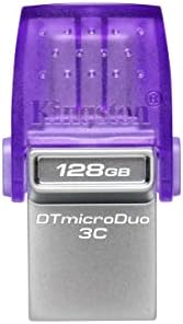 Memoria USB KINGSTON 128GB Micro Dúo 3C 200MB/s Dual
