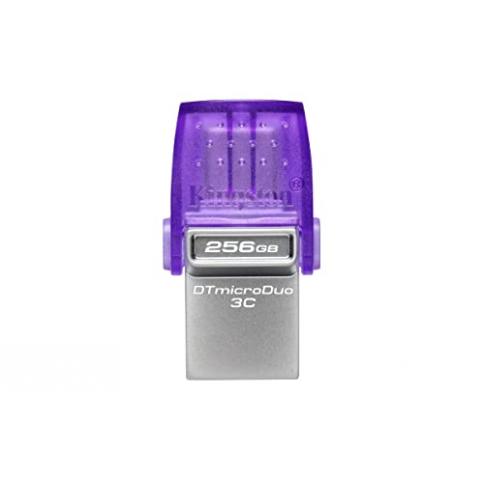 Memoria USB KINGSTON 256GB Micro Dúo 3C 200MB/s Dual