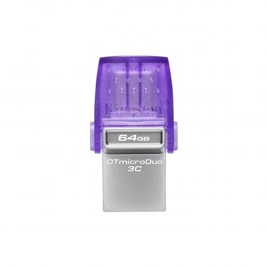 Memoria USB KINGSTON 64GB Micro Dúo 3C 200MB/s Dual