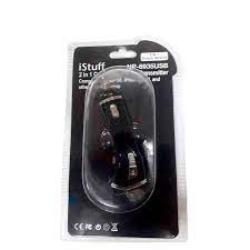 Cargador iStuff 2 en 1 USB+FM