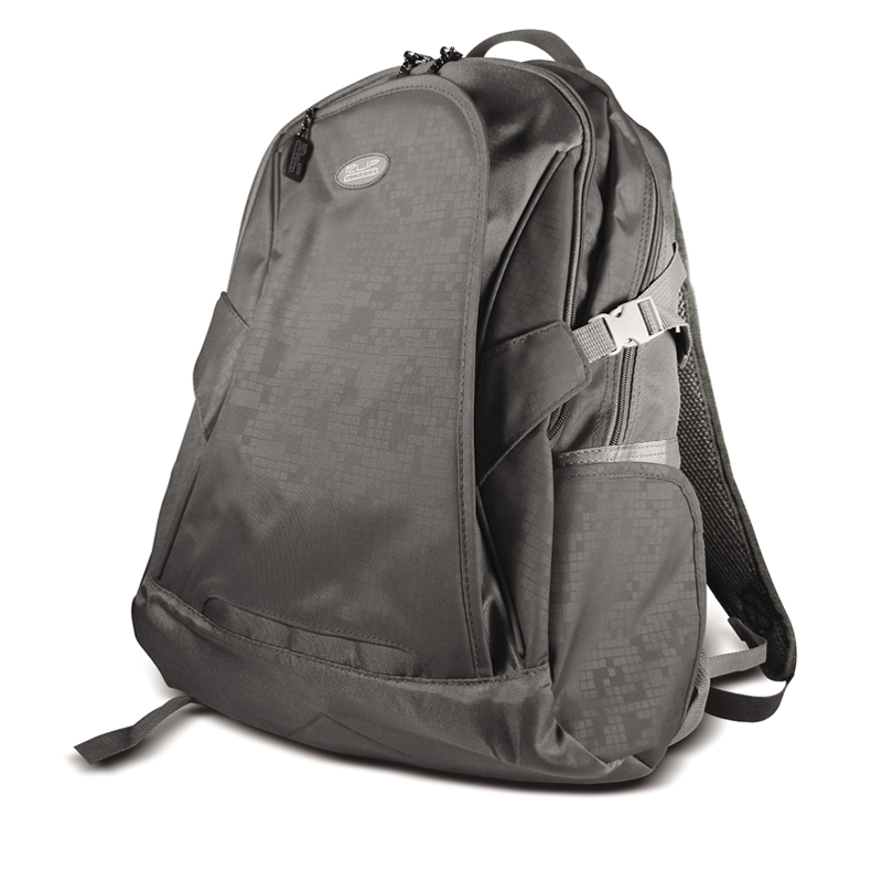 Mochila Klip Xtreme 16&quot; Poliéster Gris Oscuro PROMO