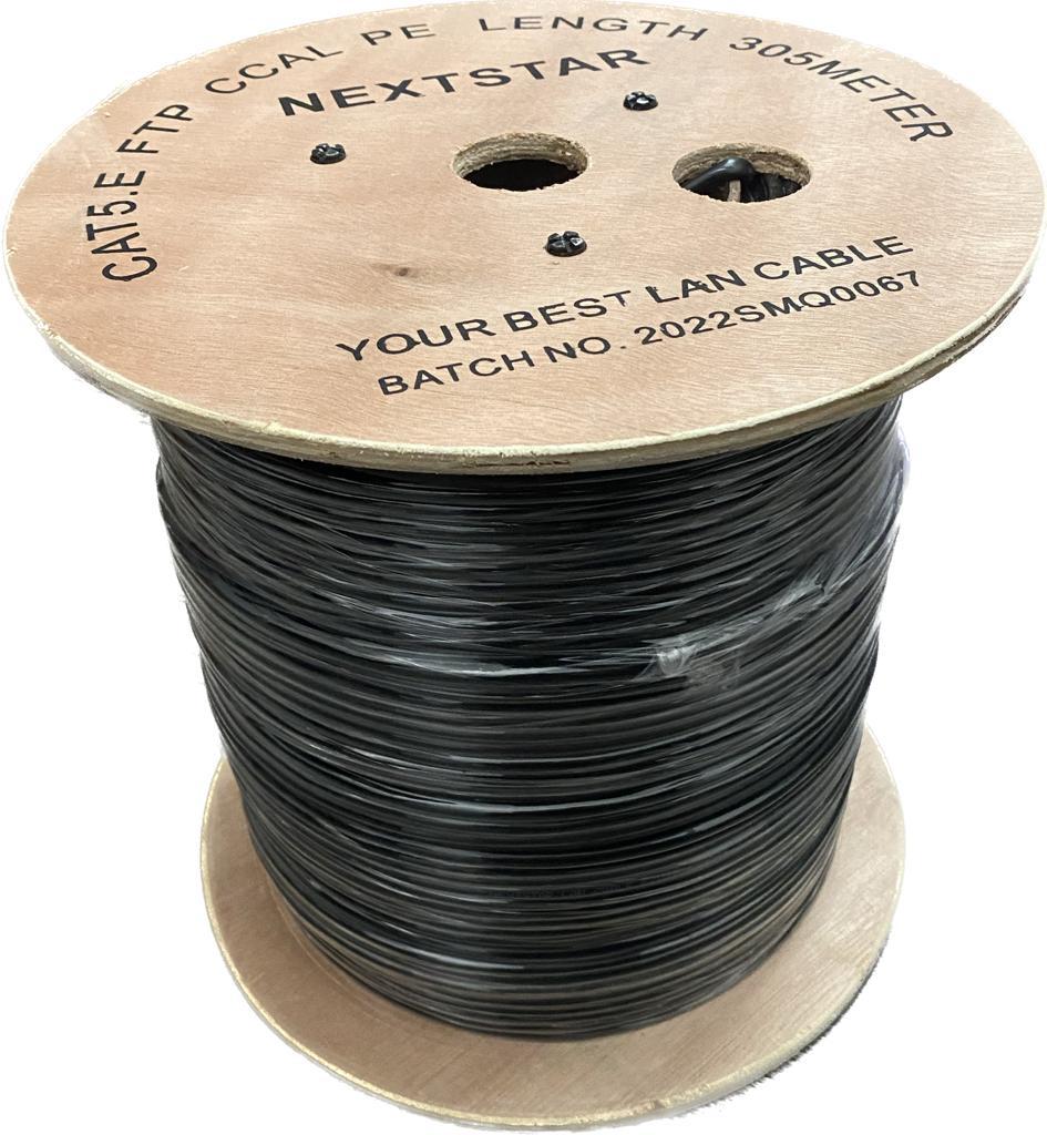 Bobina de Cable de Red NextStar UTP CAT6 Exterior con Gel