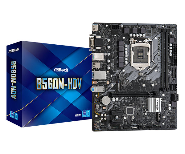 Motherboard ASROCK B560M-HDV R3.0 LGA1200 11th Gen