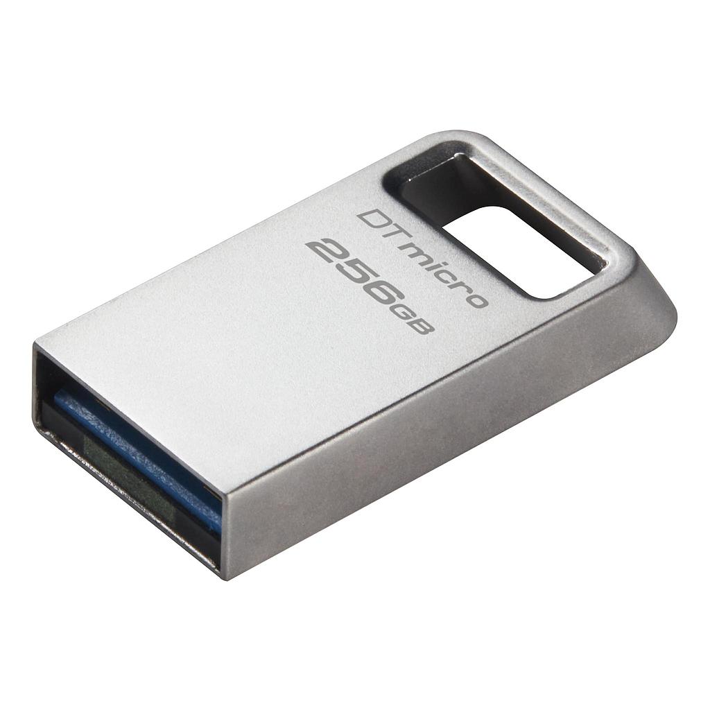 Memoria USB KINGSTON 256GB 3.2 DataTraveler Micro 200MB/s Metal