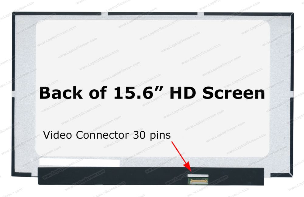 Pantalla para Laptop 15.6" 30 pin HD B156XTN04.1