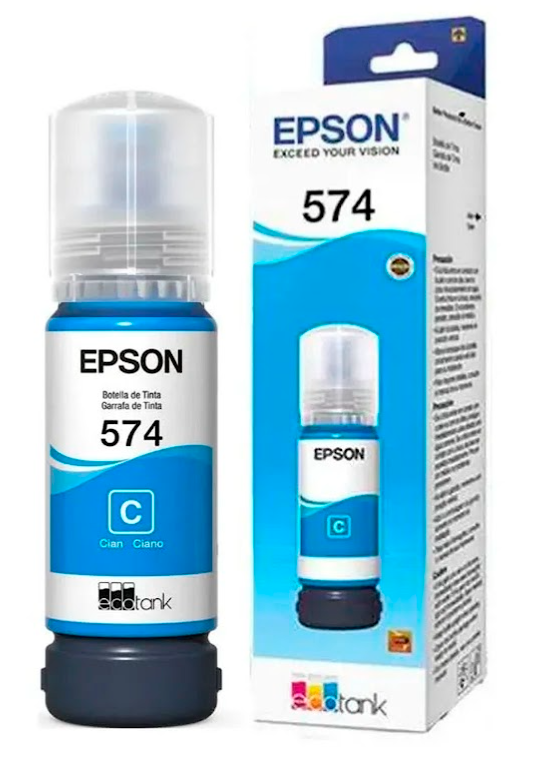 Tinta EPSON 574 CYAN 70ml