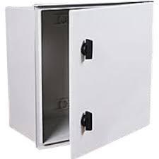 Caja de Polyester para Montaje en Pared 40x30x20cm IP65 con Chapa marca TiBox