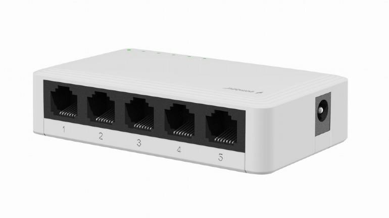 Switch HIKVISION 5 Puertos 10/100Mbps