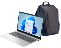 Laptop HP AMD RYZEN 5 7520U 8GB RAM/512GB SSD/W11/15.6"/ Blue / Mochila / Español