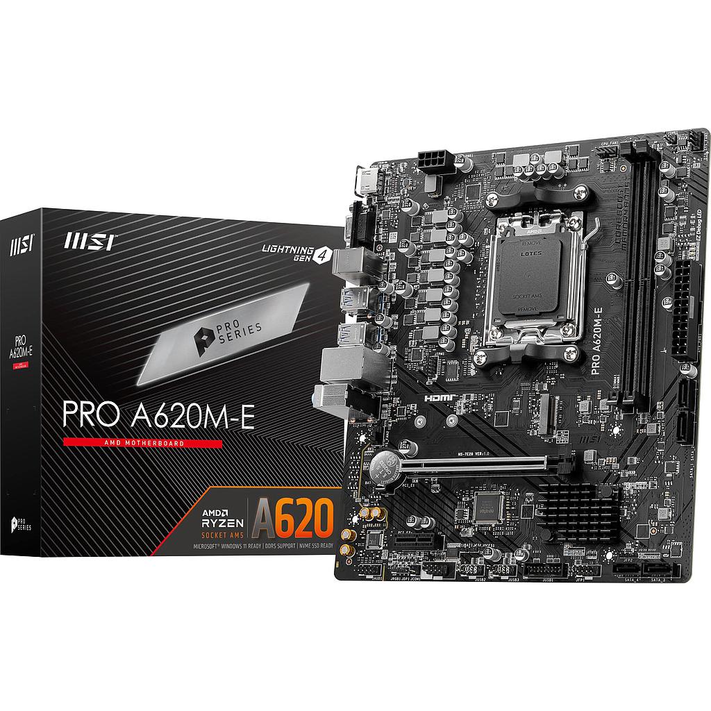 Motherboard MSI PRO A620M-E  AMD AM5 DDR5