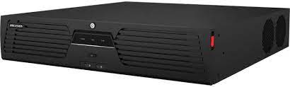 NVR HIKVISION 64 canales 8 MP 4K, soporta cámaras con AcuSense  8 slots de disco duro (no incluidos)  2 puertos de red  soporta RAID con Hot Swap HDMI en 8K  Soporta POS