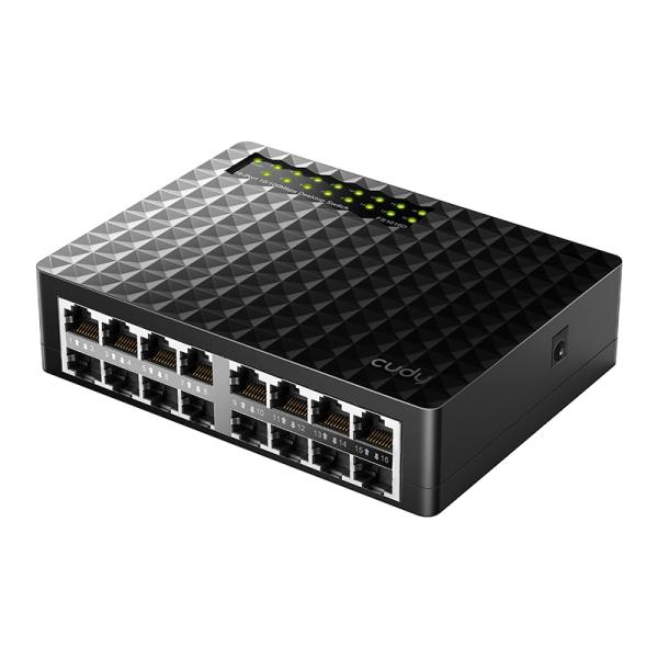 Switch CUDY FS1016D 16 Puertos 10/100 Mbps