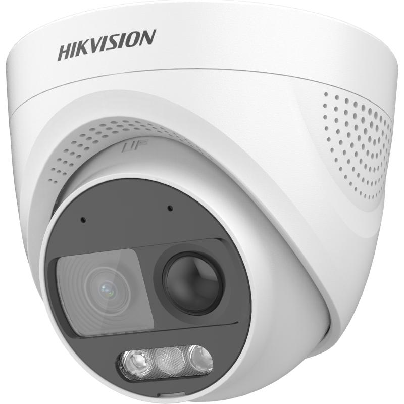 Cámara HIKVISION 2MP Domo ColorVu 24Hrs IP67/20 metros alarma /Luz/Altavoz/ c/audio