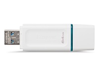 Memoria USB KINGSTON 64GB 3.2 Blanco