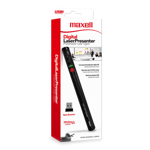 Presentador laser Maxell AC-DLP100