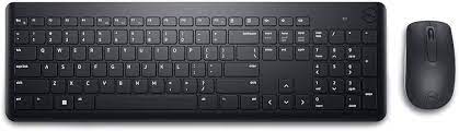 Combo DELL Teclado y Mouse Inalámbrico KM3322W-R-LTN / 2.4 ghz / sensor led óptico