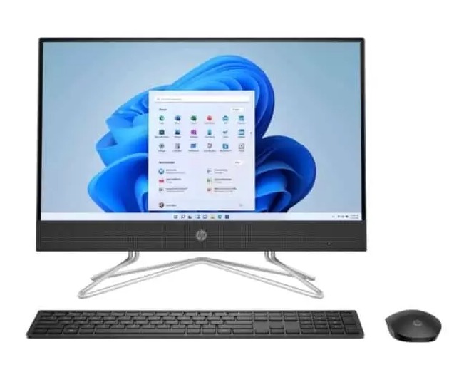 Todo en uno HP AIO 24-cb1014la / Core i5-1235U / 8GB RAM/512GB SSD /23.8" FHD/ W11 / Negro