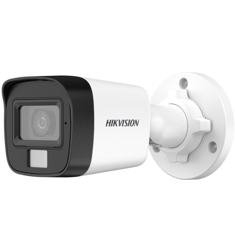 Cámara Hikvision 2MP Bala IP67 / IR25m Doble luz / c/audio
