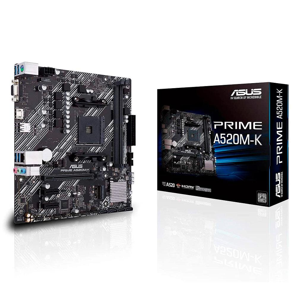 Motherboard ASUS PRIME A520M-K AM4 MICRO-ATX DDR4