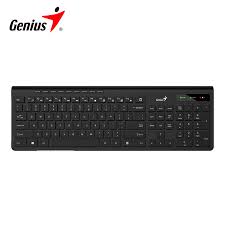 TECLADO GENIUS SLIMSTAR KB-7230 inalámbrico negro