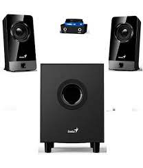 Bocina GENIUS SW-300X 2.1 US 100-240V negro