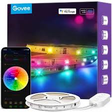 Tira de luces led GOVEE WIFI Básica RGBIC + Bluetooth 10Mts. / 18V